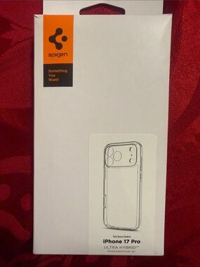 Spigen Clear Ultra Hybrid Case for iPhone 17 Pro - Clear